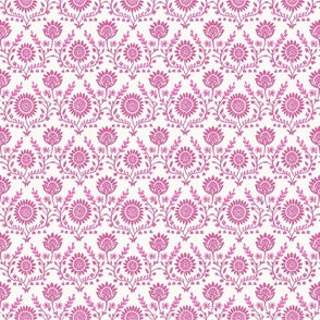 Floral Ivy Hot Pink