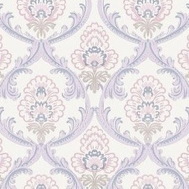 French Block Print Lilac