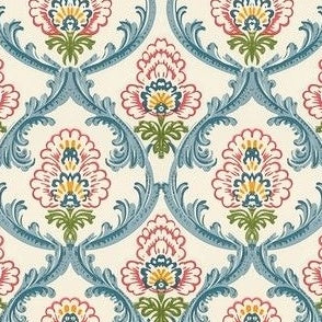 French Block Print Twil...