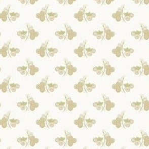 French Clover Pear and Tan