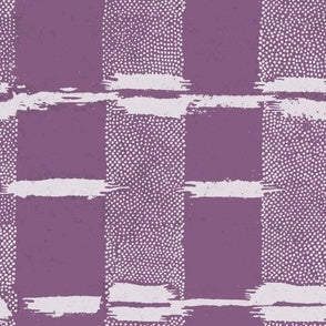 French Country Check Plum