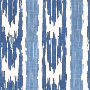 French Ikat Classic Blue