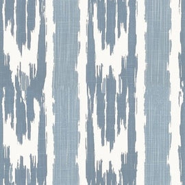 French Ikat Gray Blue