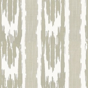 French Ikat Khaki