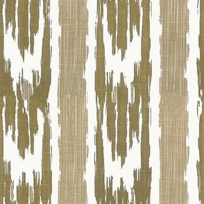 French Ikat Ochre