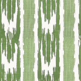 French Ikat Spring Green