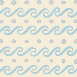 Friendly Wave-Blue-Pink