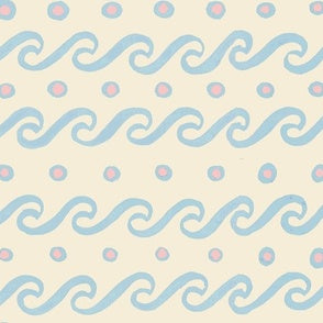 Friendly Wave-Blue-Pink