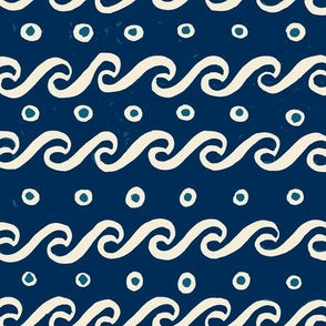 Friendly Wave Navy Dark