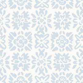 Garden Tiles Light Blue