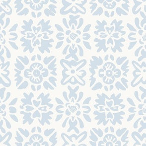 Garden Tiles Light Blue