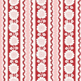 Gidget Stripe Red Pink