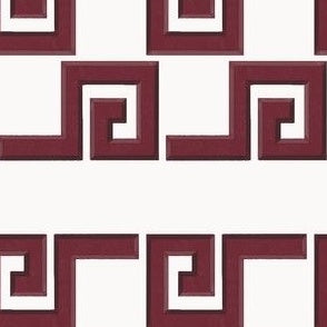 Greek Key Stripe Empire