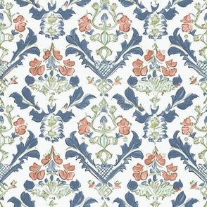 Harriet's Damask Navy  ...