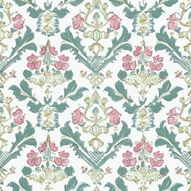 Harriet's Damask Teal  ...