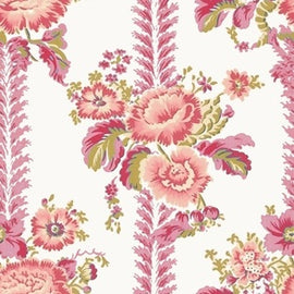 Hollis Floral Stripe Pink