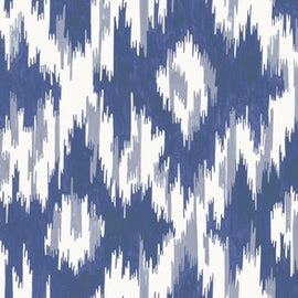 Ikat Nautical Navy