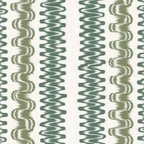 Ikat Stripe Green