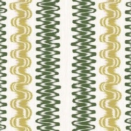 Ikat Stripe Green and Y...