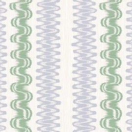 Ikat Stripe Lilac and Sage