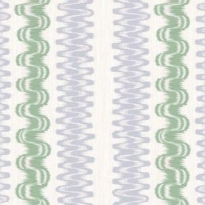 Ikat Stripe Lilac and Sage