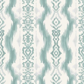 Ikat of the Orient Aqua