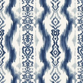 Ikat of the Orient Indigo