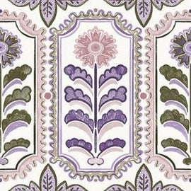 Johari Print Plum Petal