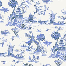 Kenyuan Toile Classic Blue