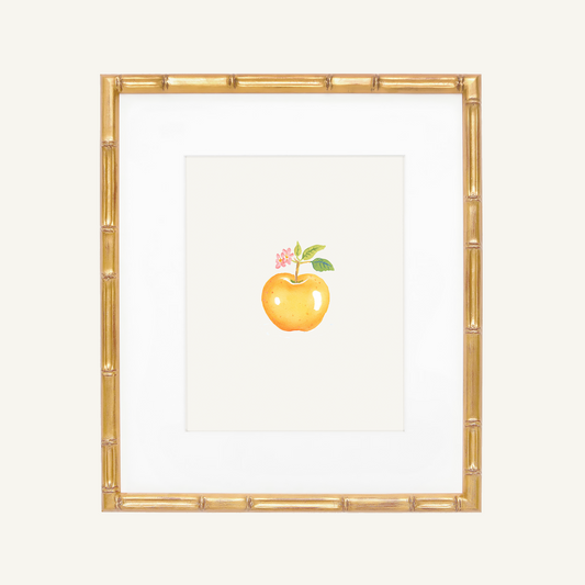 Yellow Apple Art Print