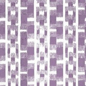 Ludovic Woven Check Plum