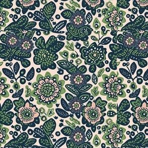 Modern Block Print