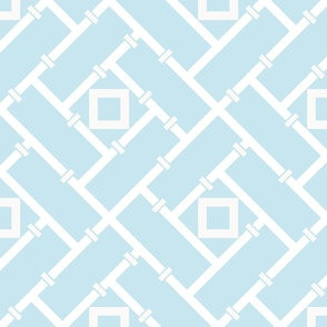 Modern Lattice Bright Aqua