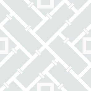 Modern Lattice Palest Aqua