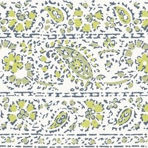 Paisley Border Navy and...