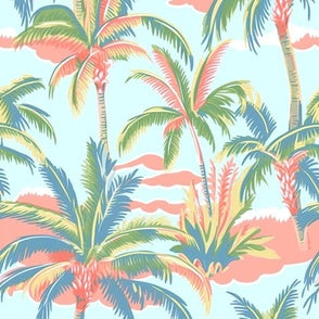 Palm Court Aqua
