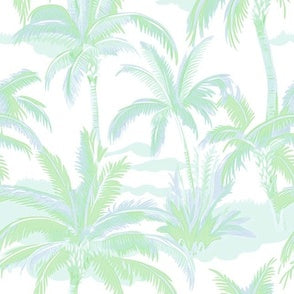 Palm Court Pale Blue an...