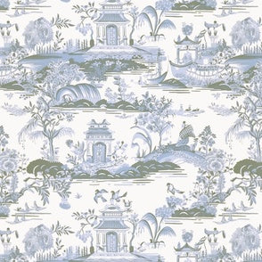 Pearl River Toile Taupe...