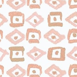 Petite Geometry Peach