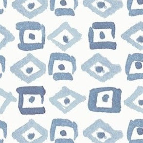 Petite Geometry Steel Blue
