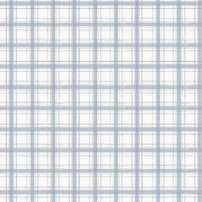 Picnic Plaid Gray Blue