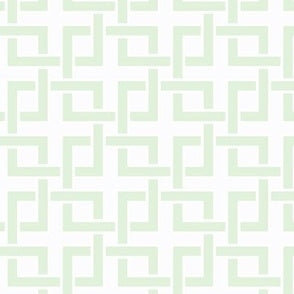 Preppy Lattice Light Mint