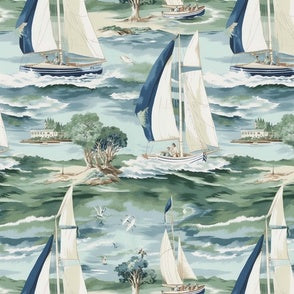 Sailing Dreams Toile