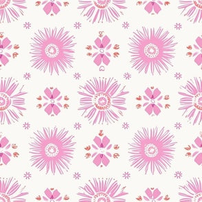 Sunburst Hot Pink
