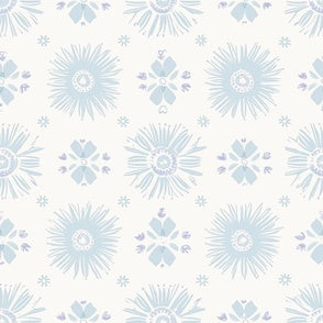 Sunburst Sky Blue Violet