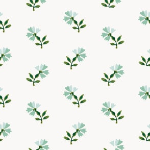 Tallulah Sprig Aquamarine
