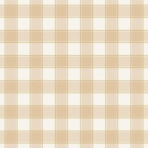 Timeless Gingham Gold