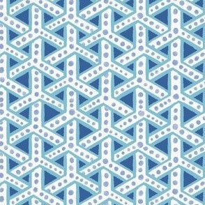 Triangle Weave Bright B...