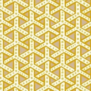Triangle Weave Mustard ...
