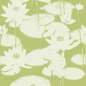 Water Lilies Lime